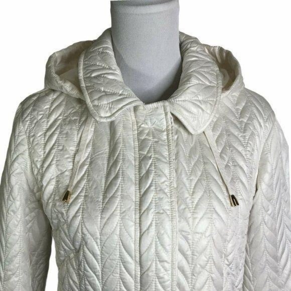 Kate Spade New York White Water Resistant Jacket - Picture 2 of 11